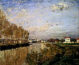Claude Monet The Seine At Argenteuil painting